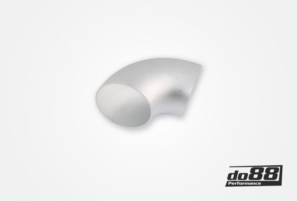 Tube aluminium 90° 50x3 mm, rayon court Tube aluminium 90° 50x3 mm, rayon court