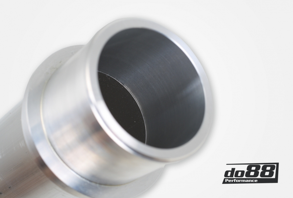 Terminaison de tube avec raccord durite 38 mm