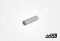 Tube aluminium 25x3 mm, longueur 100 mm Tube aluminium 25x3 mm, longueur 100 mm