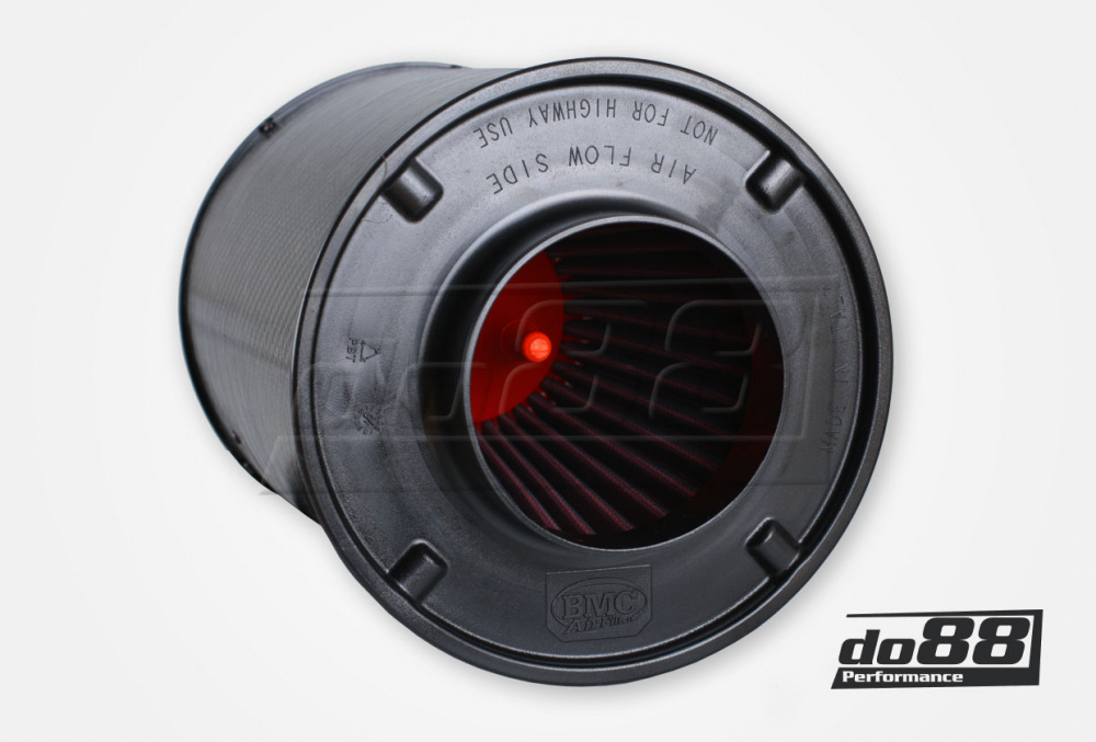 BMC CDA Carbon Dynamic Airbox,  Carbone, Raccord 100mm, Longueur 224mm