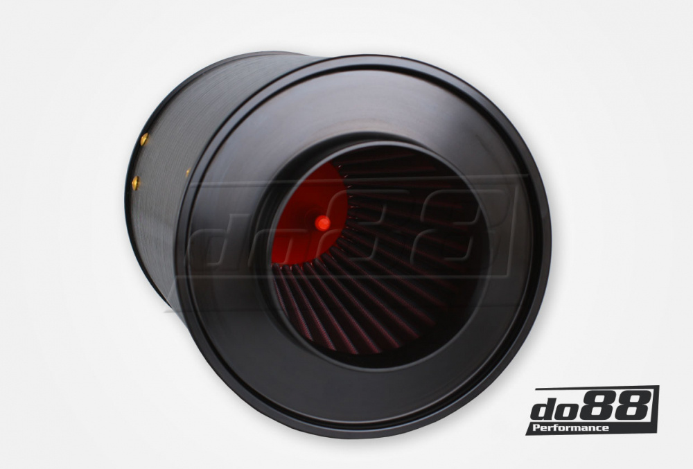 BMC CDA Carbon Dynamic Airbox,  Carbone, Raccord 120mm, Longueur 260mm