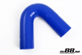 Durite silicone Bleu de 135 degrés 4'' (102mm) Durite silicone Bleu de 135 degrés 4'' (102mm)
