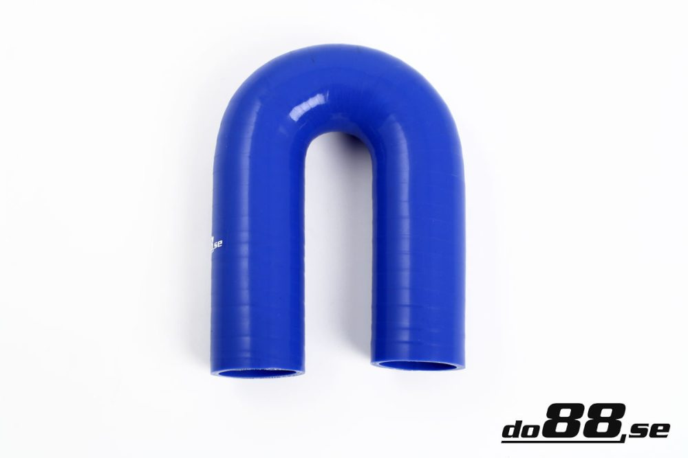 Durite silicone Bleu de 180 degrés 1,18\'\' (30mm) dans le groupe Durites silicone / Durites / Durite silicone Bleu / Coudes / 180 degrés chez do88 AB (B180G30)