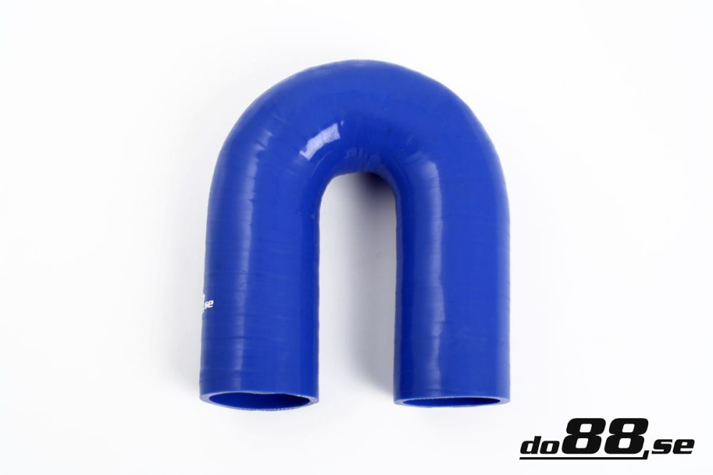 Durite silicone Bleu de 180 degrés 1,875\'\' (48mm) dans le groupe Durites silicone / Durites / Durite silicone Bleu / Coudes / 180 degrés chez do88 AB (B180G48)