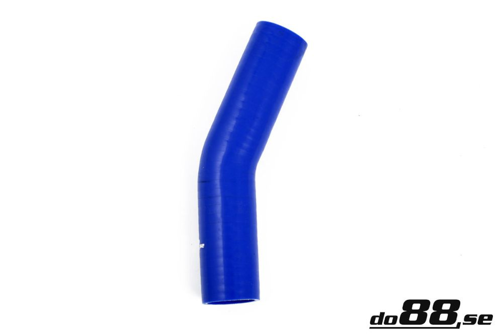 Durite silicone Bleu de 25 degrés 1\'\' (25mm) dans le groupe Durites silicone / Durites / Durite silicone Bleu / Coudes / 25 degrés chez do88 AB (B25G25)