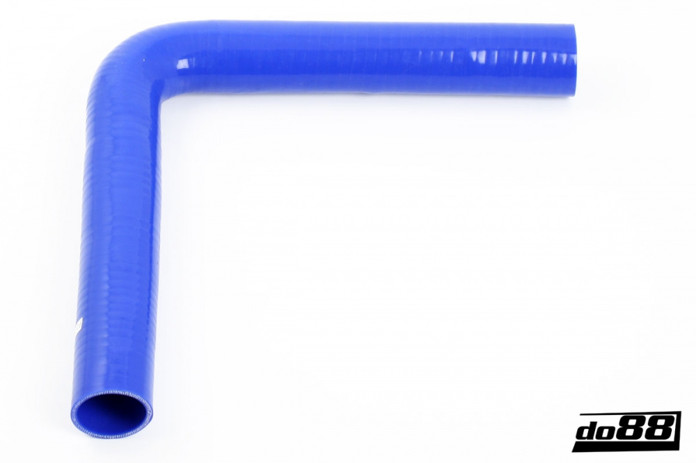 Durite silicone Bleu de 90 degrés jambe longue 1,625\'\' (41mm) dans le groupe Durites silicone / Durites / Durite silicone Bleu / Coudes / 90 degrés, extra long chez do88 AB (BLB90G41)