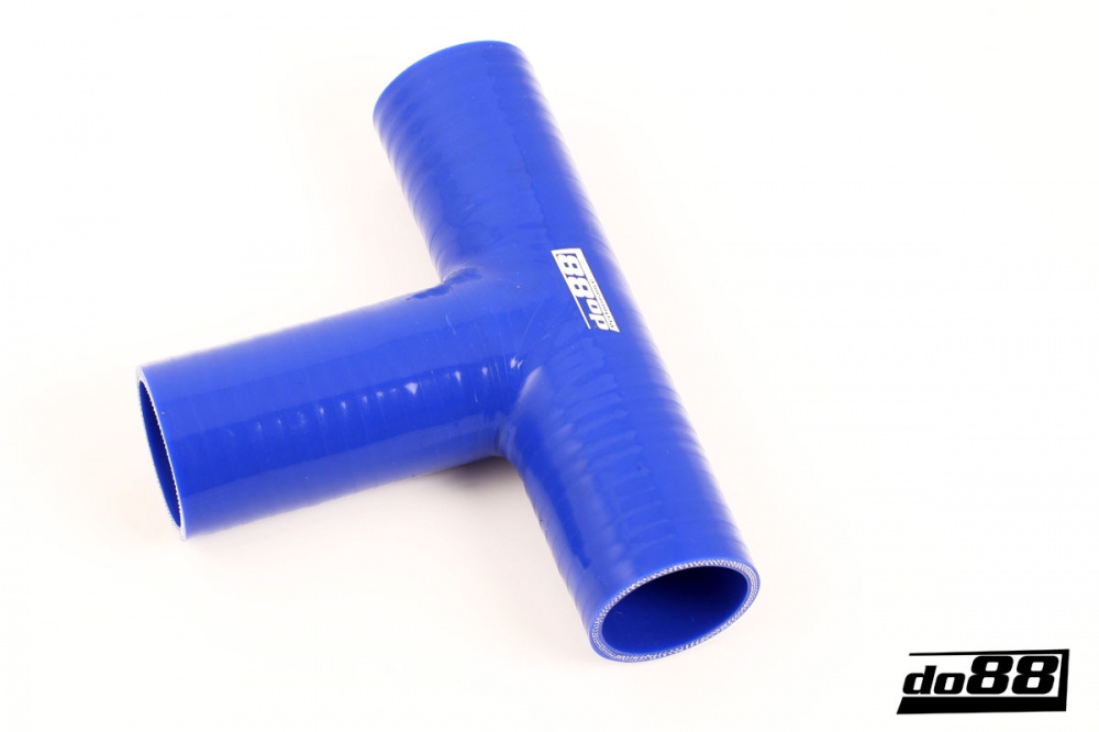 Durite silicone Bleu T 1,625\'\' (41mm) dans le groupe Durites silicone / Durites / Durite silicone Bleu / Couplage-T uniforme chez do88 AB (BLT41)