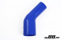 Durite silicone Bleu de 45 degrés 2,75 - 4\'\' (70-102mm)