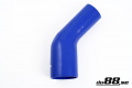 Durite silicone Bleu de 45 degrés 3,125 - 4'' (80-102mm) Durite silicone Bleu de 45 degrés 3,125 - 4'' (80-102mm)