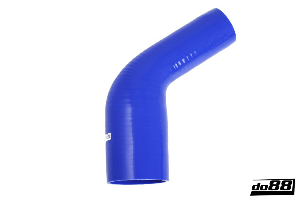 Durite silicone Bleu de 60 degrés 2 - 2,375\'\' (51 - 60mm) dans le groupe Durites silicone / Durites / Durite silicone Bleu / Coudes réduction / 60 degrés chez do88 AB (BR60G51-60)