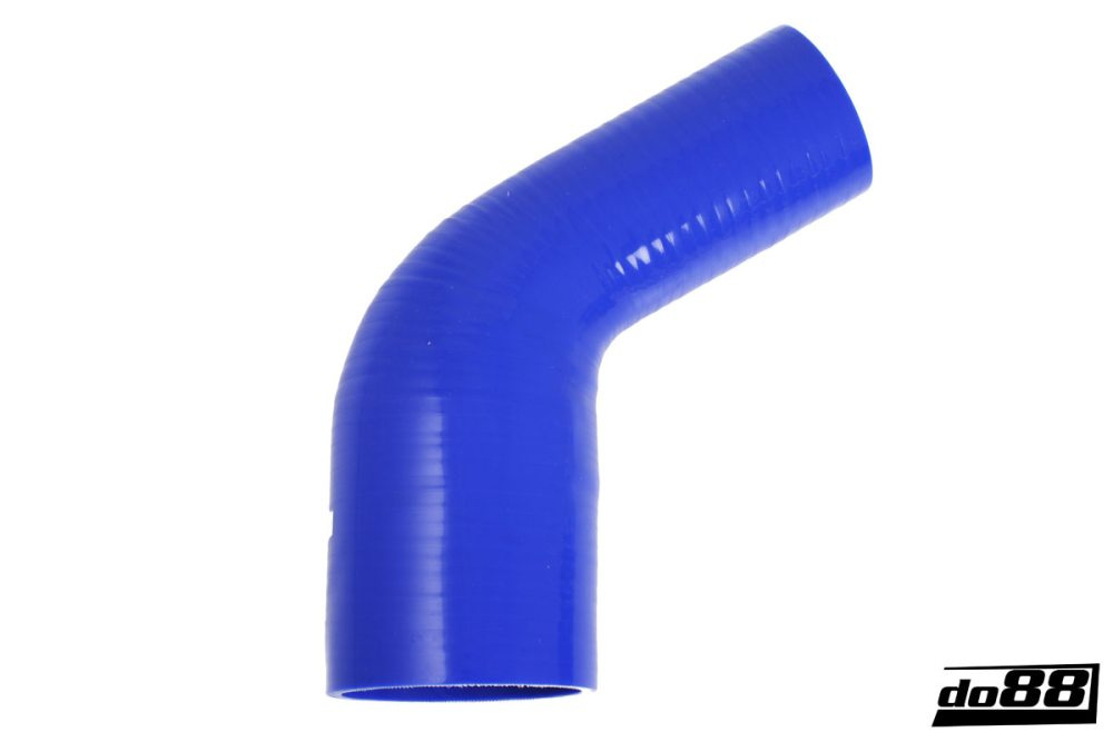 Durite silicone Bleu de 60 degrés 2,5 - 3\'\' (63 - 76mm) dans le groupe Durites silicone / Durites / Durite silicone Bleu / Coudes réduction / 60 degrés chez do88 AB (BR60G63-76)