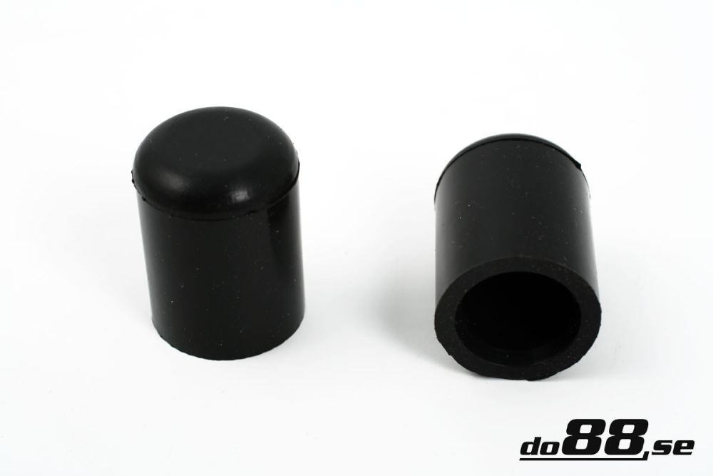 Chapeau en silicone 18mm Noir dans le groupe Des accéssoires de durite / Chapeaux de silicone chez do88 AB (CAP18S)