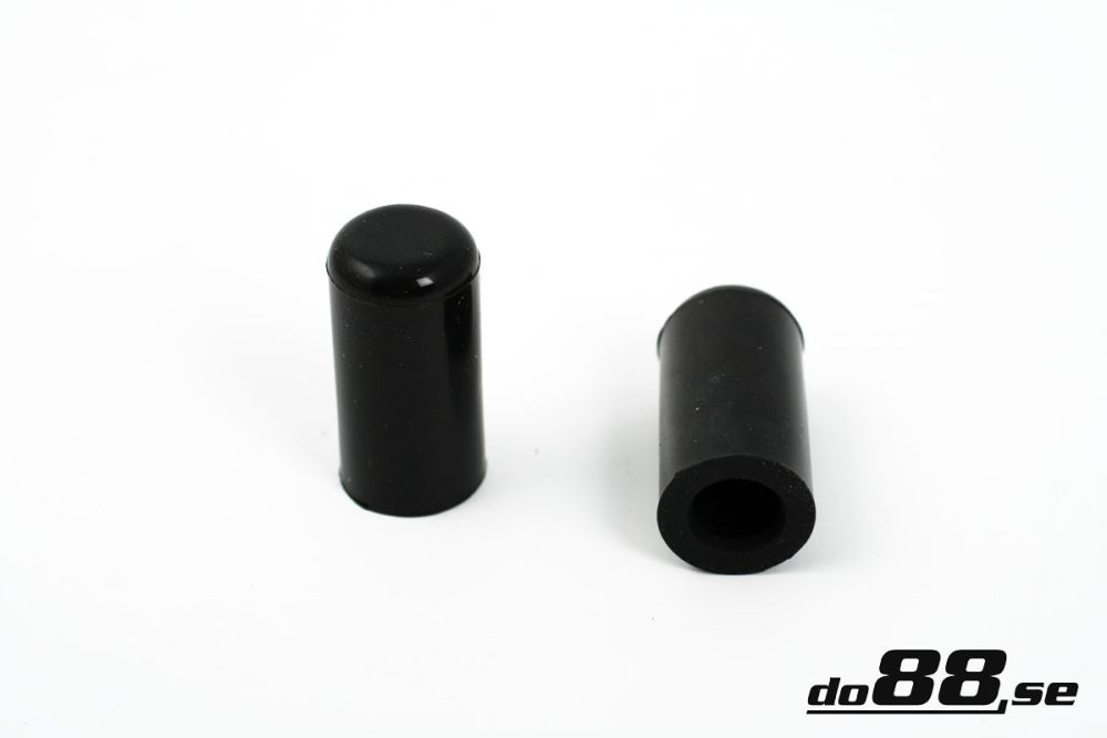 Chapeau en silicone 8mm Noir dans le groupe Des accéssoires de durite / Chapeaux de silicone chez do88 AB (CAP8S)