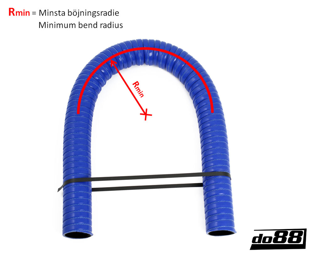 Durite silicone Bleu Flexible 1,875'' (48mm)
