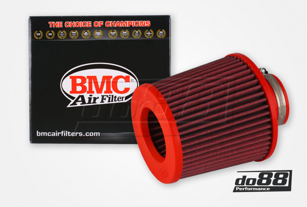 BMC Twin Air Filtre à air conique, Raccord 60mm, Longueur 140mm dans le groupe Moteur / Réglage / Filtre à air / BMC Filtre à air conique chez do88 AB (FBTW60-140P)