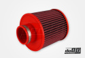 BMC Twin Air Filtre à air conique, Raccord 76mm, Longueur 140mm