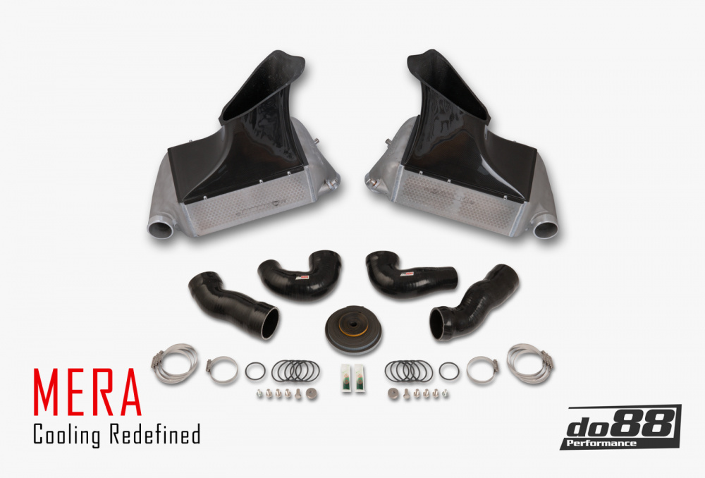 Porsche 911 Turbo (997.1) Kit d’intercooler MERA dans le groupe Adapté au modèle / Porsche / 997.1, Turbo GT2 (911) chez do88 AB (ICM-230-1-do88r)