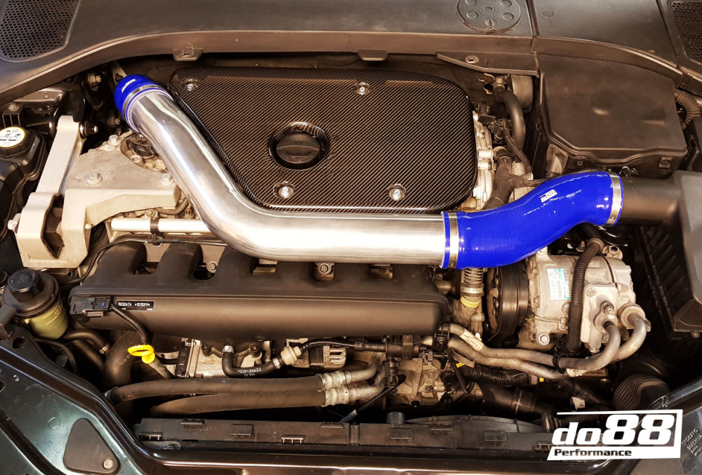 Volvo S60 V60 V70 T6 Tube dadmission, Couvre plastique Volvo S60 V60 V70 T6 Tube dadmission, Couvre plastique