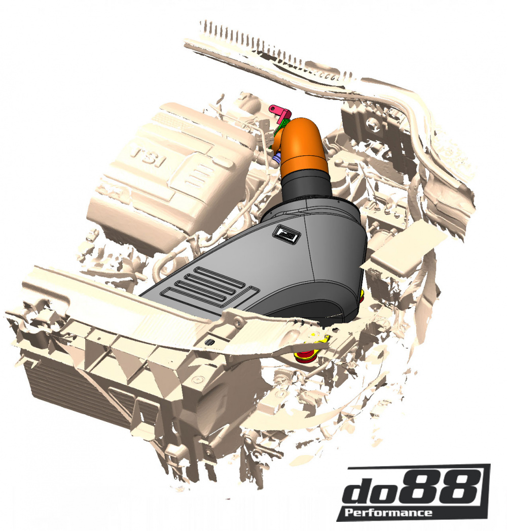 do88 Système d’admission VW Polo GTI, Seat Ibiza 1,8TSI EA888, Audi S1 2.0 TFSI