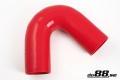 Durite silicone Rouge de 135 degrés 4'' (102mm) Durite silicone Rouge de 135 degrés 4'' (102mm)