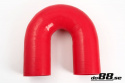 Durite silicone Rouge de 180 degrés 4\'\' (102mm)