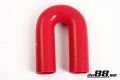 Durite silicone Rouge de 180 degrés 1,375'' (35mm) Durite silicone Rouge de 180 degrés 1,375'' (35mm)