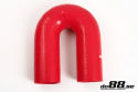 Durite silicone Rouge de 180 degrés 2\'\' (51mm) Durite silicone Rouge de 180 degrés 2\'\' (51mm)