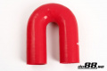 Durite silicone Rouge de 180 degrés 2,25'' (57mm) Durite silicone Rouge de 180 degrés 2,25'' (57mm)