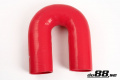 Durite silicone Rouge de 180 degrés 2,75'' (70mm) Durite silicone Rouge de 180 degrés 2,75'' (70mm)