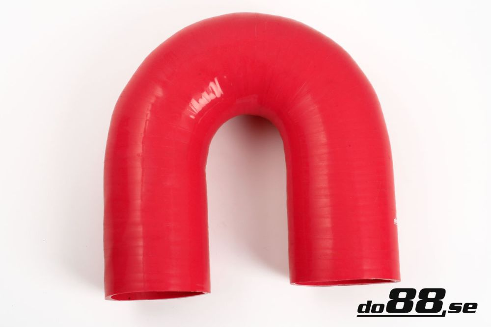 Durite silicone Rouge de 180 degrés 3,125'' (80mm)
