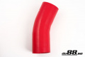 Durite silicone Rouge de 25 degrés 3,5'' (89mm) Durite silicone Rouge de 25 degrés 3,5'' (89mm)