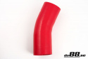 Durite silicone Rouge de 25 degrés 3,5\'\' (89mm)
