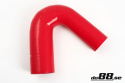 Durite silicone Rouge de 135 degrés 2 - 2,5\'\' (51-63mm)
