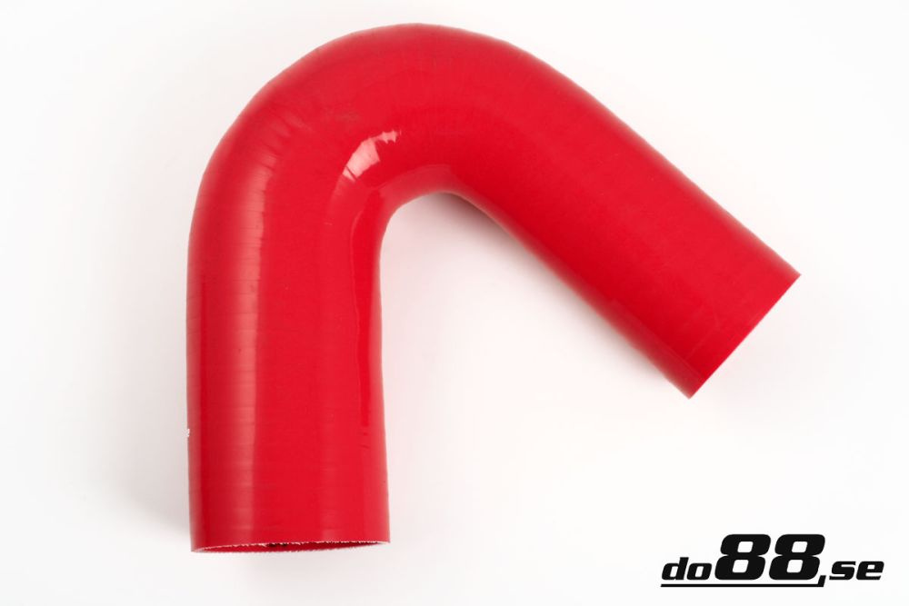 Durite silicone Rouge de 135 degrés 2,5 - 3\'\' (63-76mm) dans le groupe Durites silicone / Durites / Durite silicone Rouge / Coudes réduction / 135 degrés chez do88 AB (RBR135G63-76)