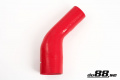 Durite silicone Rouge de 45 degrés 2,375 - 3,125'' (60 - 80mm) Durite silicone Rouge de 45 degrés 2,375 - 3,125'' (60 - 80mm)