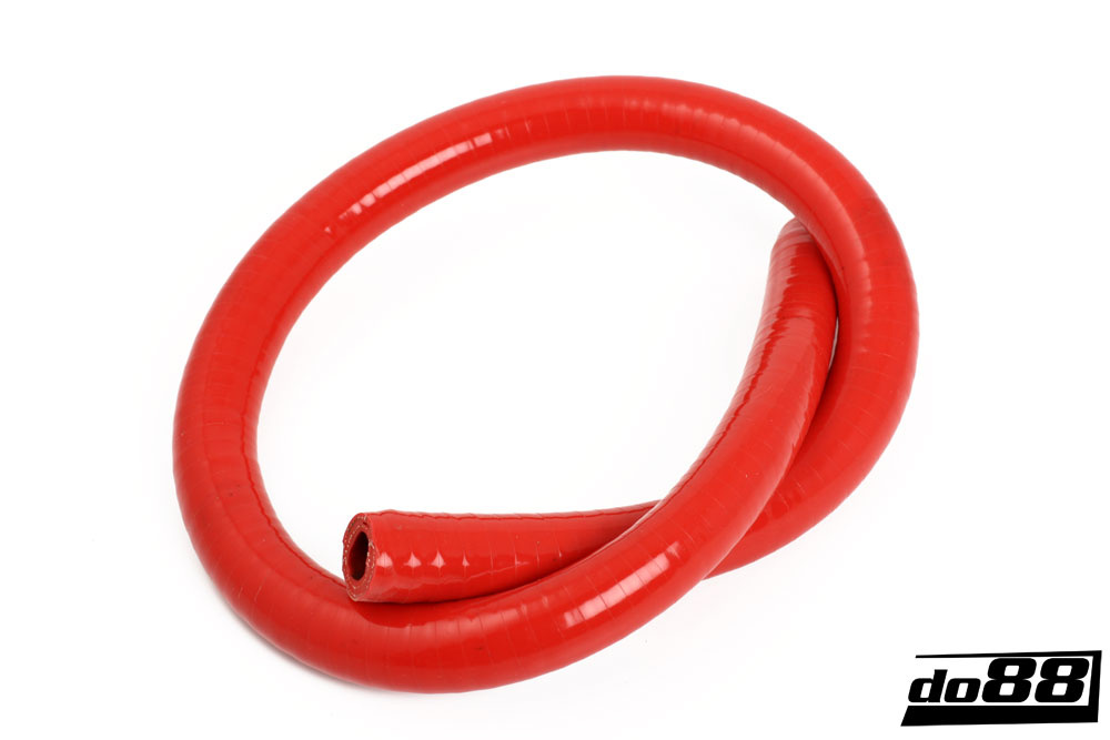 Durite silicone Rouge Flexible Lisse 0,875\'\' (22mm)