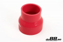 Durite silicone réduction Rouge 3,125 - 4\'\' (80-102mm)