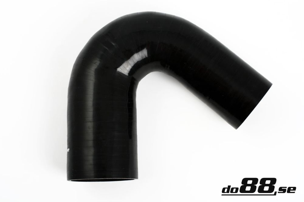 Durite silicone Noir de 135 degrés 2,5 - 3\'\' (63-76mm) dans le groupe Durites silicone / Durites / Durite silicone Noir / Coudes réduction / 135 degrés chez do88 AB (SBR135G63-76)