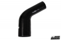 Durite silicone Noir de 60 degrés 2,5 - 2,75\'\' (63 - 70mm)