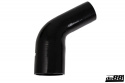 Durite silicone Noir de 60 degrés 2,75 - 3\'\' (70 - 76mm)