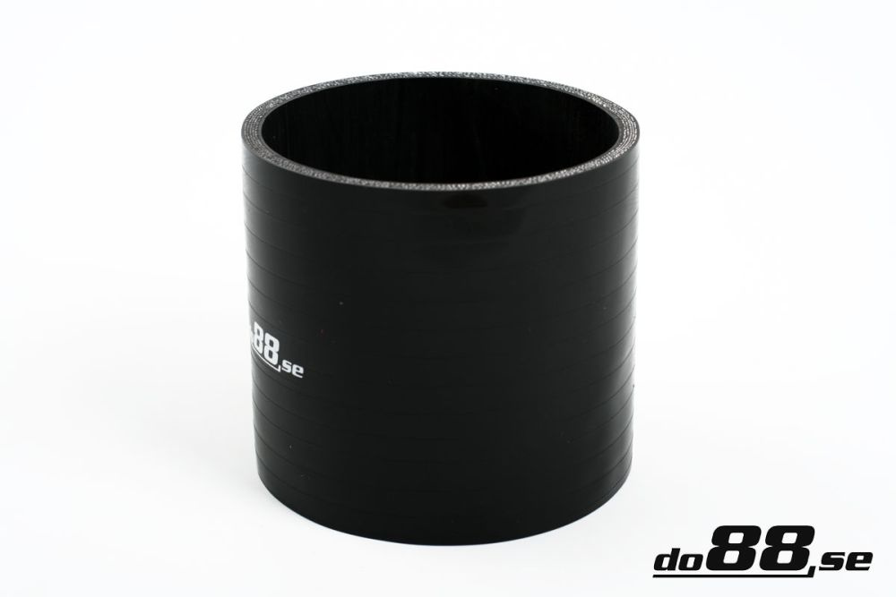 Durite silicone Noir Couplage 4\'\' (102mm) dans le groupe Durites silicone / Durites / Durite silicone Noir / Droit 10 cm chez do88 AB (SC102)