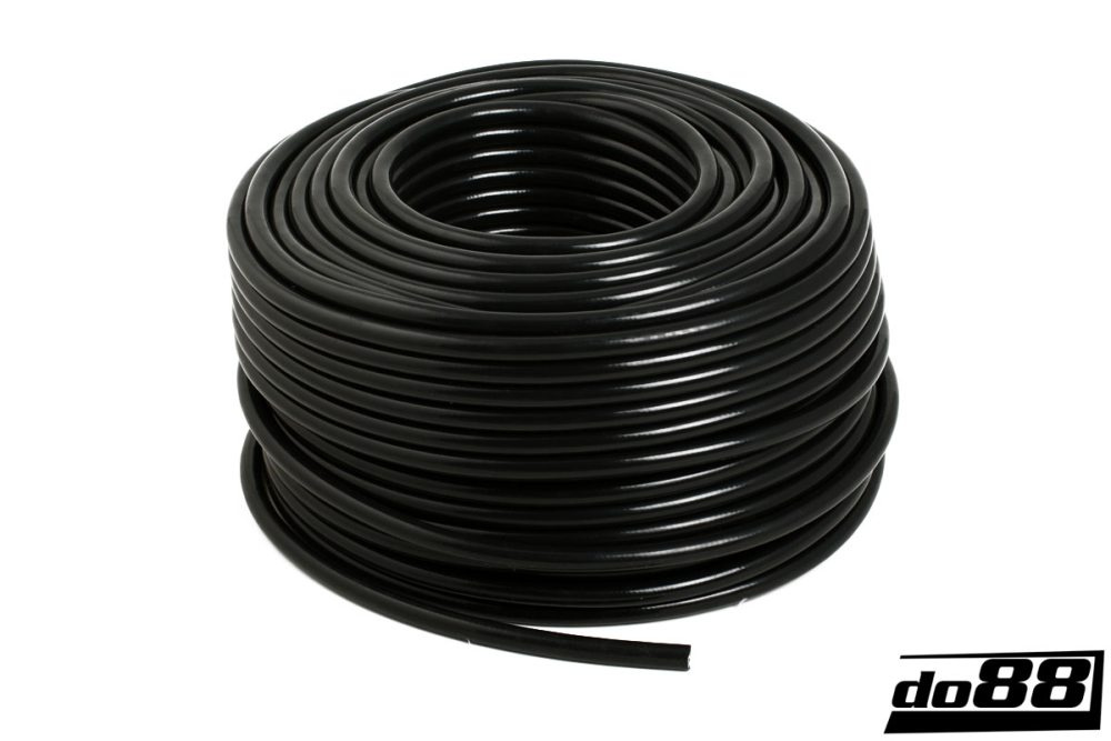 Durite silicone Renforcé Noir 0,43\'\' (11mm) dans le groupe Durites silicone / Durites / Durite silicone Noir / Renforcé de 1 à 20 m chez do88 AB (SE11)