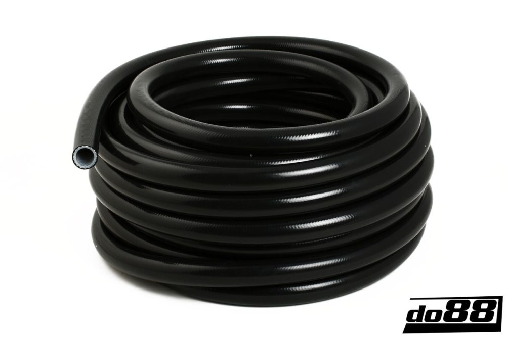 Durite silicone Renforcé Noir 1\'\' (25mm) dans le groupe Durites silicone / Durites / Durite silicone Noir / Renforcé de 1 à 20 m chez do88 AB (SE25)