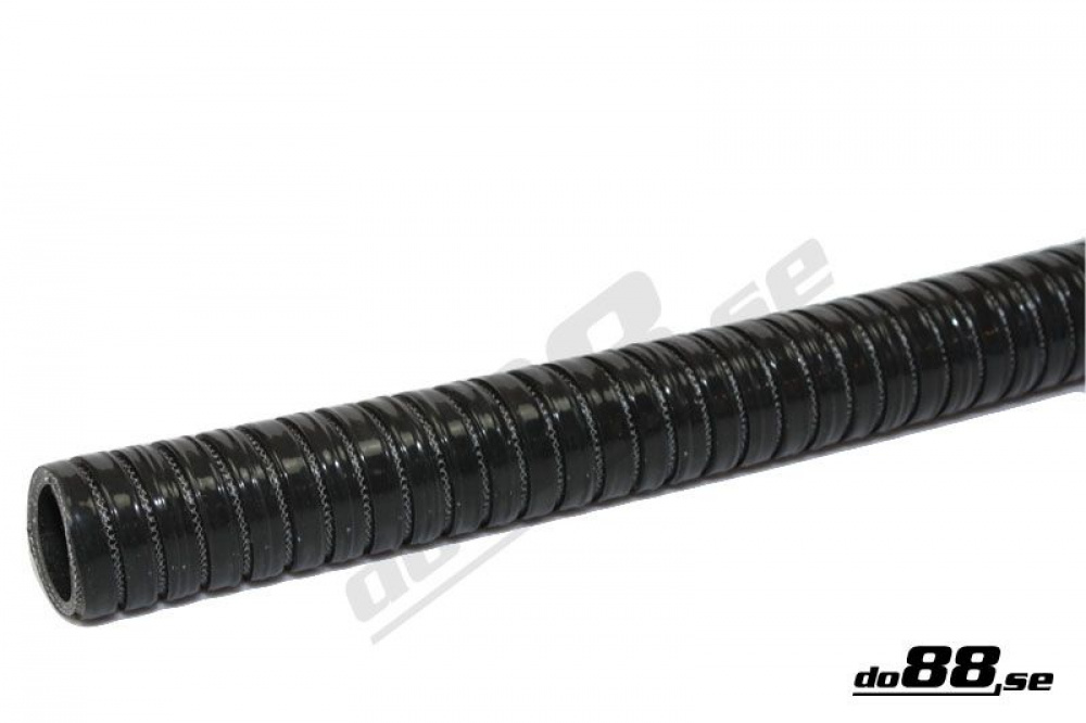 Durite silicone Noir Flexible 1,18\'\' (30mm) dans le groupe Durites silicone / Durites / Durite silicone Noir / Flexible chez do88 AB (SF30)