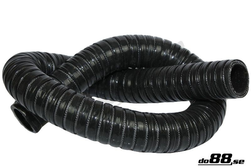Durite silicone Noir Flexible 1,25'' (32mm)