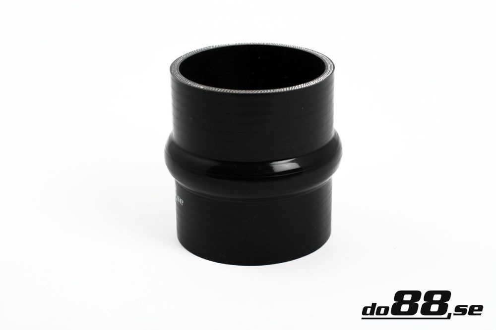 Durite silicone Noir Bosse 3,125\'\' (80mm) dans le groupe Durites silicone / Durites / Durite silicone Noir / Couplage flexible / Couplage flexible, 1 étape chez do88 AB (SH80)