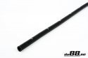 Durite silicone par décimètre Noir 0,875\'\' (22mm)