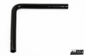 Durite silicone Noir de 90 degrés jambe longue 1,25'' (32mm) Durite silicone Noir de 90 degrés jambe longue 1,25'' (32mm)
