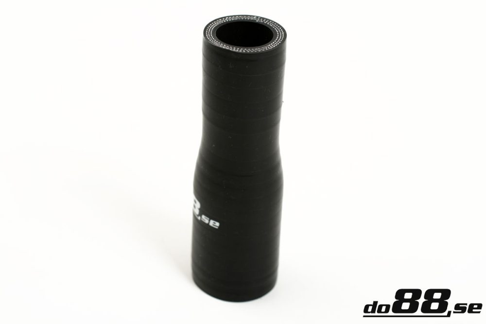 Durite silicone réduction Noir 0,5 - 0,625\'\' (13-16mm) dans le groupe Durites silicone / Durites / Durite silicone Noir / Réduction droit chez do88 AB (SR13-16)