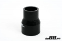 Durite silicone réduction Noir 2,5 - 2,56\'\' (63-65mm)